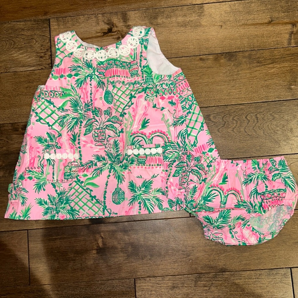 Lilly Pulitzer dress and bloomers